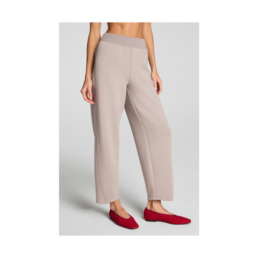 SPANX AirEssentials Luxe Barrel Leg Pant Womens XL Gray Coastal Fog Pull On NWT